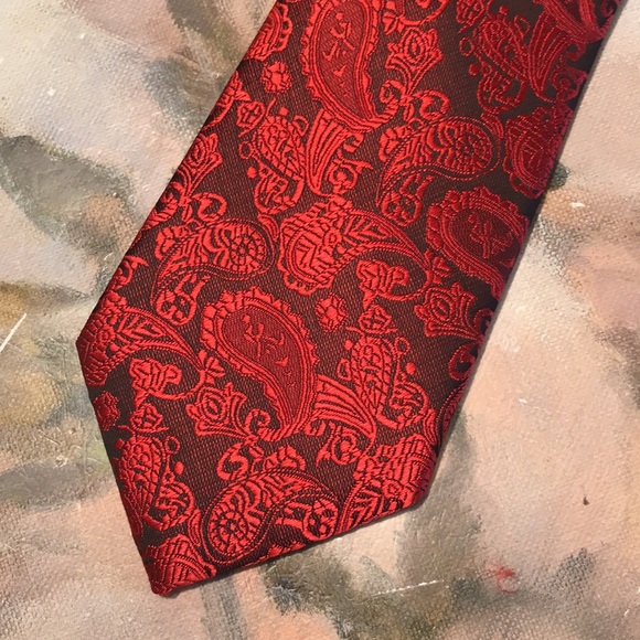 Silk paisley Tie - Picture 2 of 11